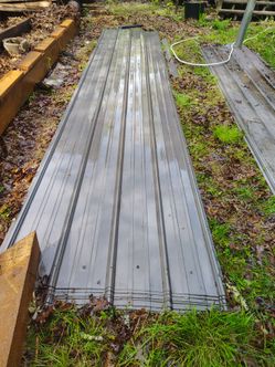 Metal roof panels
