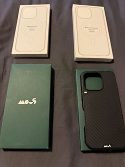 iPhone 15 Pro AND Pro Max Apple & Mous Cases