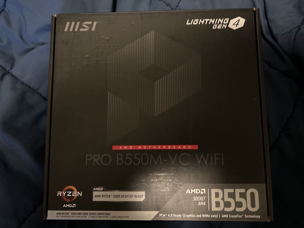 MSI Pro B550M-VC Wifi Motherboard