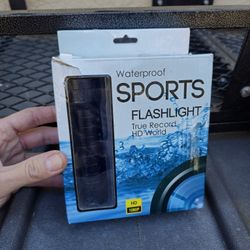 Flashlight And Sports Cam