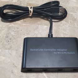  GameCube Controller Adapter For Switch/PC/Wii U