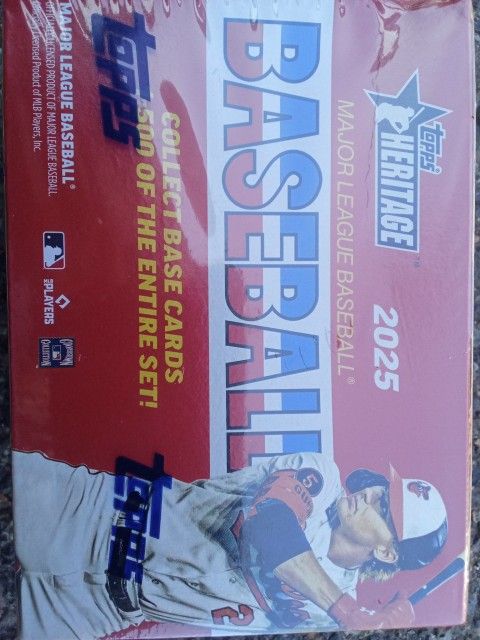 Heritage Topps Baseball Card Blaster Boxes