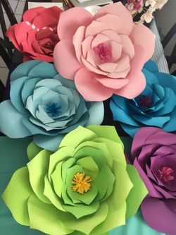🌸Flores de papel 🌸