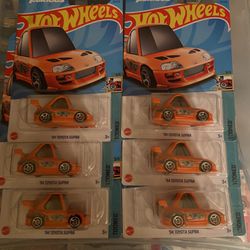 Tooned Fast And Furious Supra Hot Wheels