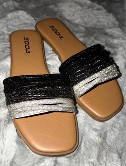 Rhinestone Sandals