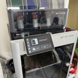 Bambu Labs X1-Carbon 3D printer + AMS
