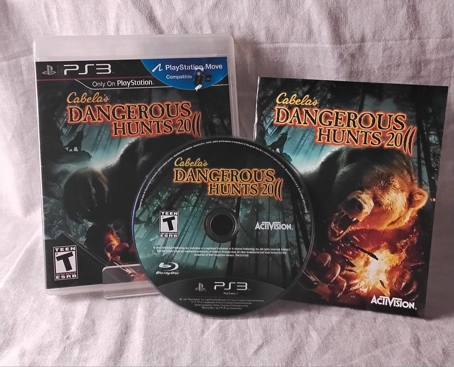 Cabela's Dangerous Hunts 2011 PS3 (2010)
