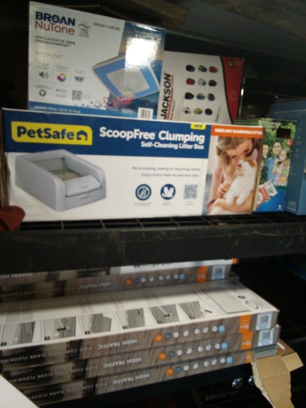 Pet Safe Scoop Free Clumping Self-cleaning Litter Box