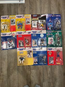 Vintage Starting Lineup “Athlete” Collectible Figurines