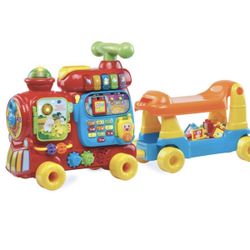 VTech Sit-to-Stand Ultimate Alphabet Train – Learning Walker Toy (Used)