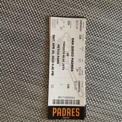 PADRES TICKETS!
