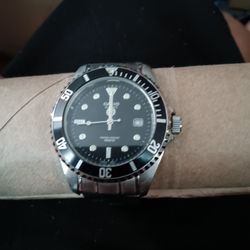 Casio Black Dial Stainless Steel Bracelet 