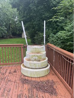 Pool stairs (will clean before purchase)
