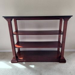 Granite Top / Solid Wood Table 