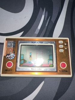 Game and watch Tropical fish 1985 working