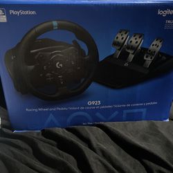 PlayStation Racing Wheel And Pedals