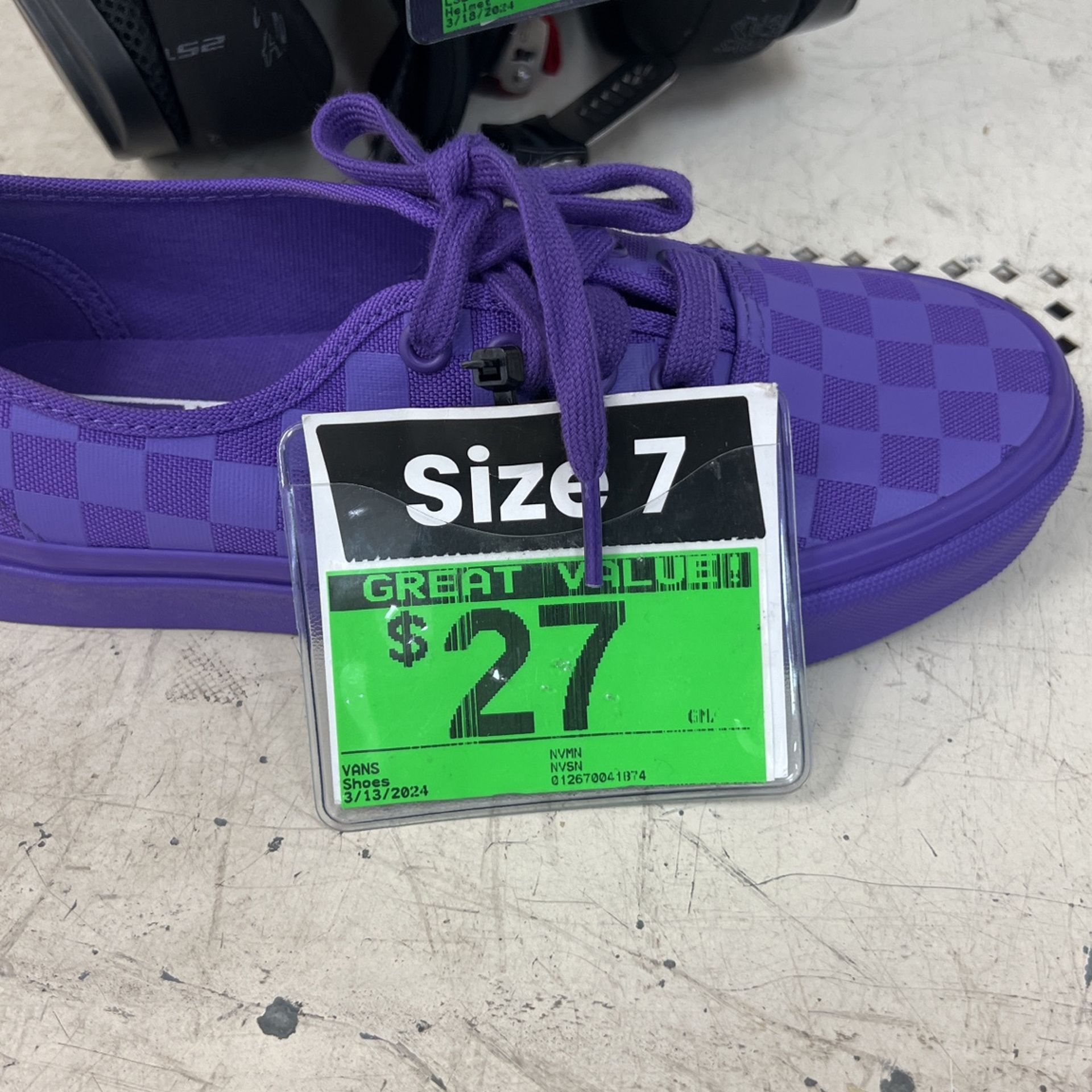 PURPLE VANS 