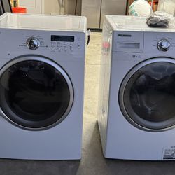 Electric Washer And Dryer Set