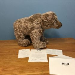 Steiff Limited Edition Grizzly Bear 19" x 12" (retired, one of 1,000 made)