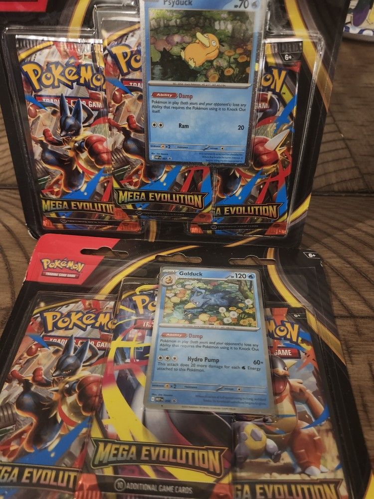 MEGA EVOLUTIONS BLISTER 3PK POKEMON
