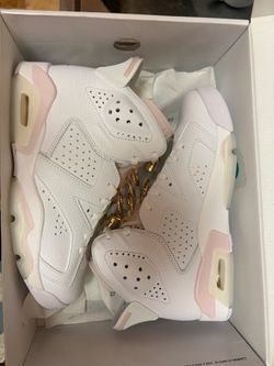 Jordan 6 gold hoops