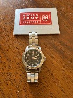 Woman’s Swiss army watch