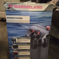 Marineland Filtration For Fresh And Salt Aquariums. 