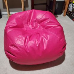 Pink Kids Bean Bag