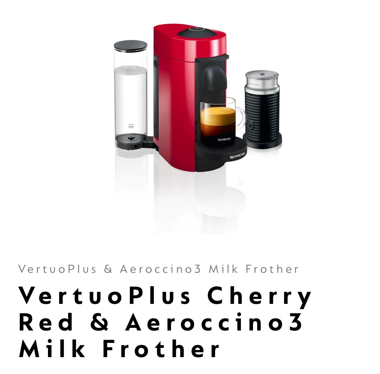 Nespresso Vertuo plus - Cherry Red
