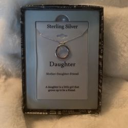 New Sterling Silver Necklace 