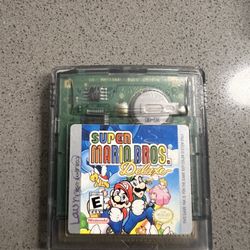 Super Mario Bros. Deluxe (Nintendo Game Boy Color)  Tested And Works. 