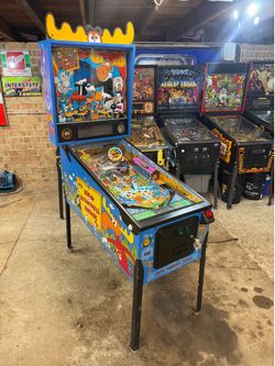 Rocky and Bullwinkle Pinball Machine