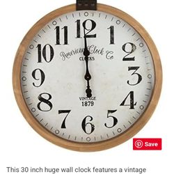 Big Vintage Clock 