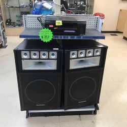 Pioneer Home Receiver W/ Pro Studio Speaker Set