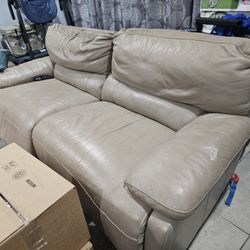 2 Leather Couches 