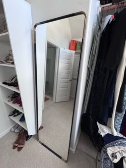 Large Full-Length Leaning Floor Mirror – 72” x 24”