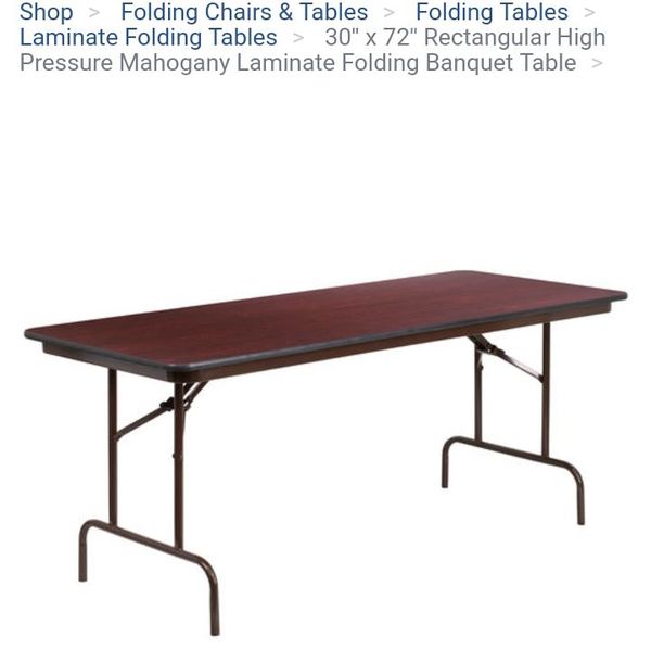 Brand New Long Folding Table For In West Valley City Ut Offerup