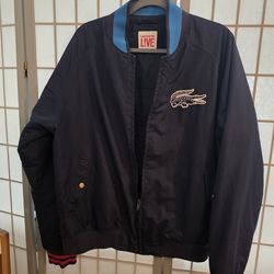 Lacoste bomber jacket vintage
