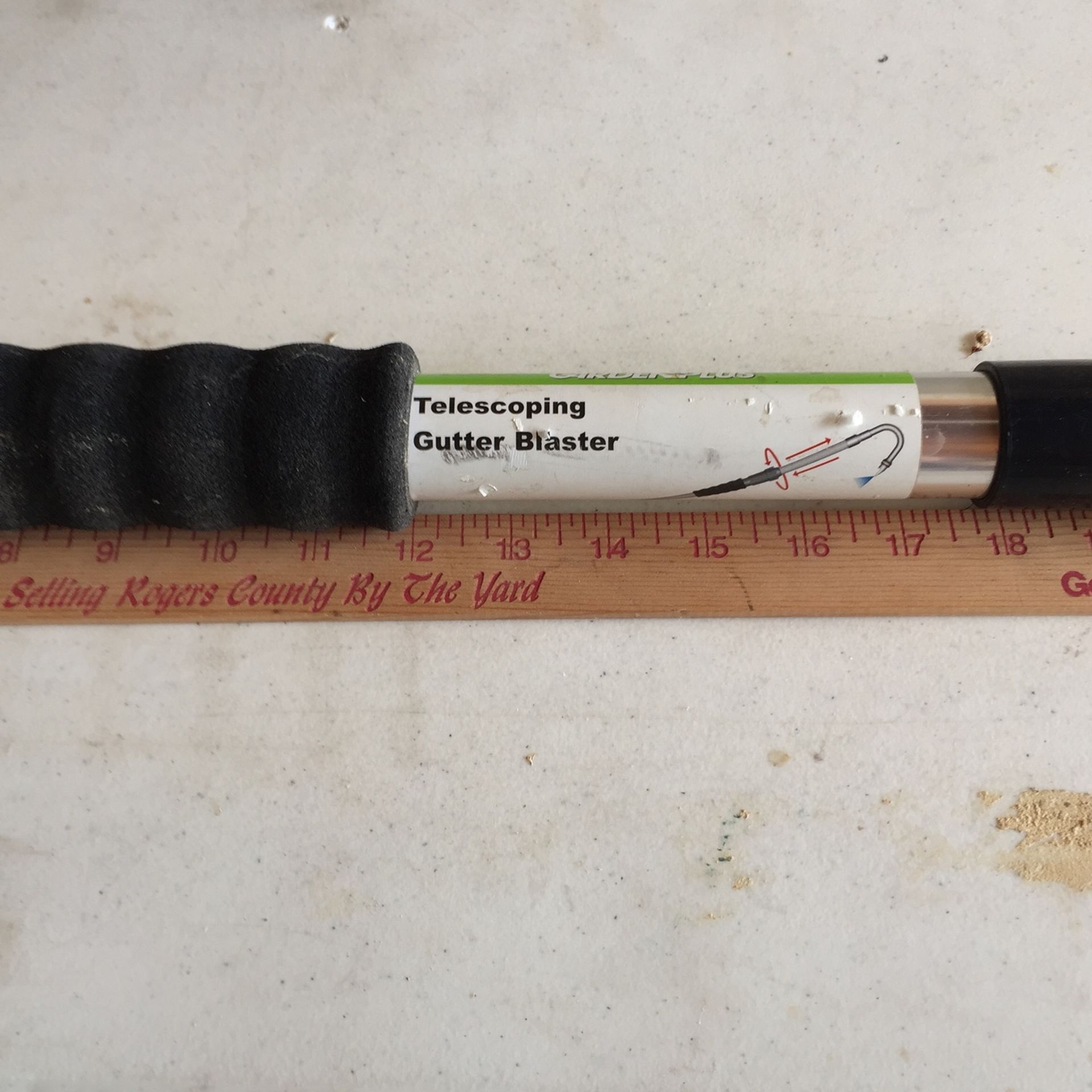 Telescoping Gutter Blaster