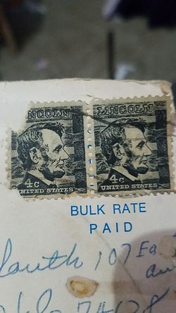 Lincoln stamps