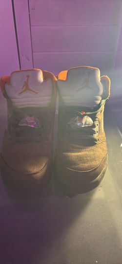 Real Jordan 5 olives