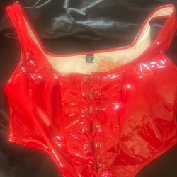 Red Corset Top 