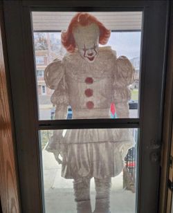 🎃 Pennywise IT Halloween Window Cling