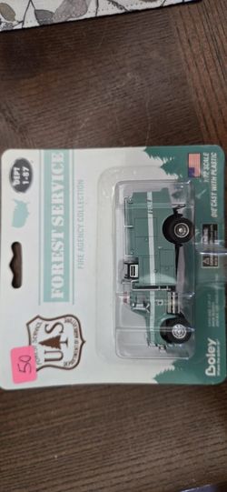 HO Scale Forest Service Truck Die Cast NEW