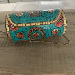 Beautiful ANTIK KRAFT Metal Purse