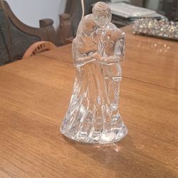 Waterford Crystal Bride & Groom Collectible Figurine 2.5 LBS 7.25" TALL