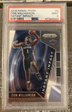 Zion Williamson PSA 9 RC