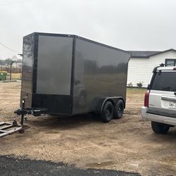 6x12 Double Axle Enclosed Trailer 