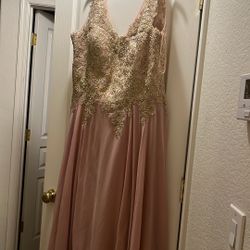 Vestido De Fiesta  Taya Dos Equis 