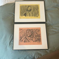 A/2 Grateful Dead Framed Sketches